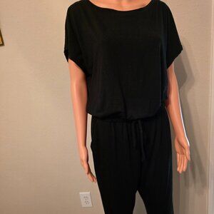Pretty Garden women's black jumpsuit, size L.